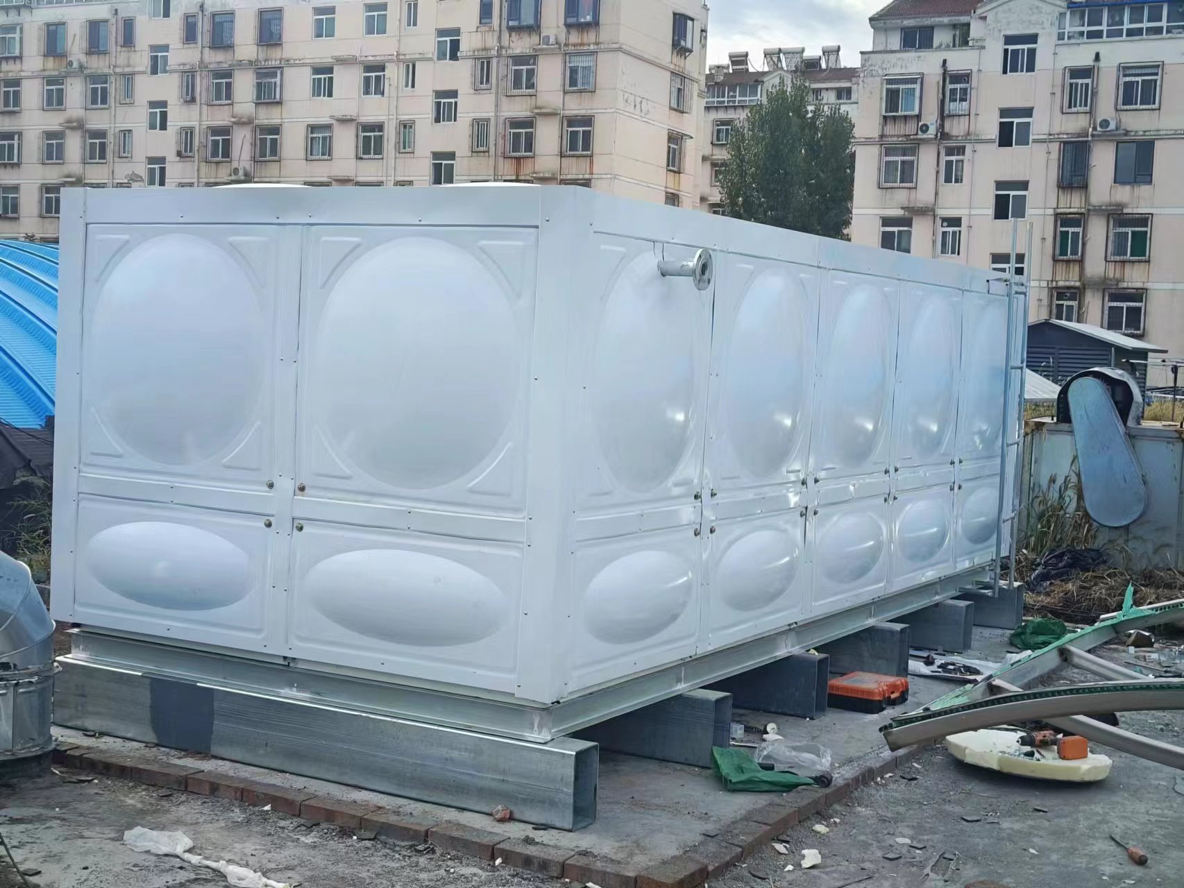 濟南15立方玻璃鋼保溫水箱